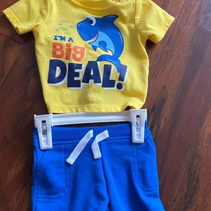 Baby boy 2 piece outfit